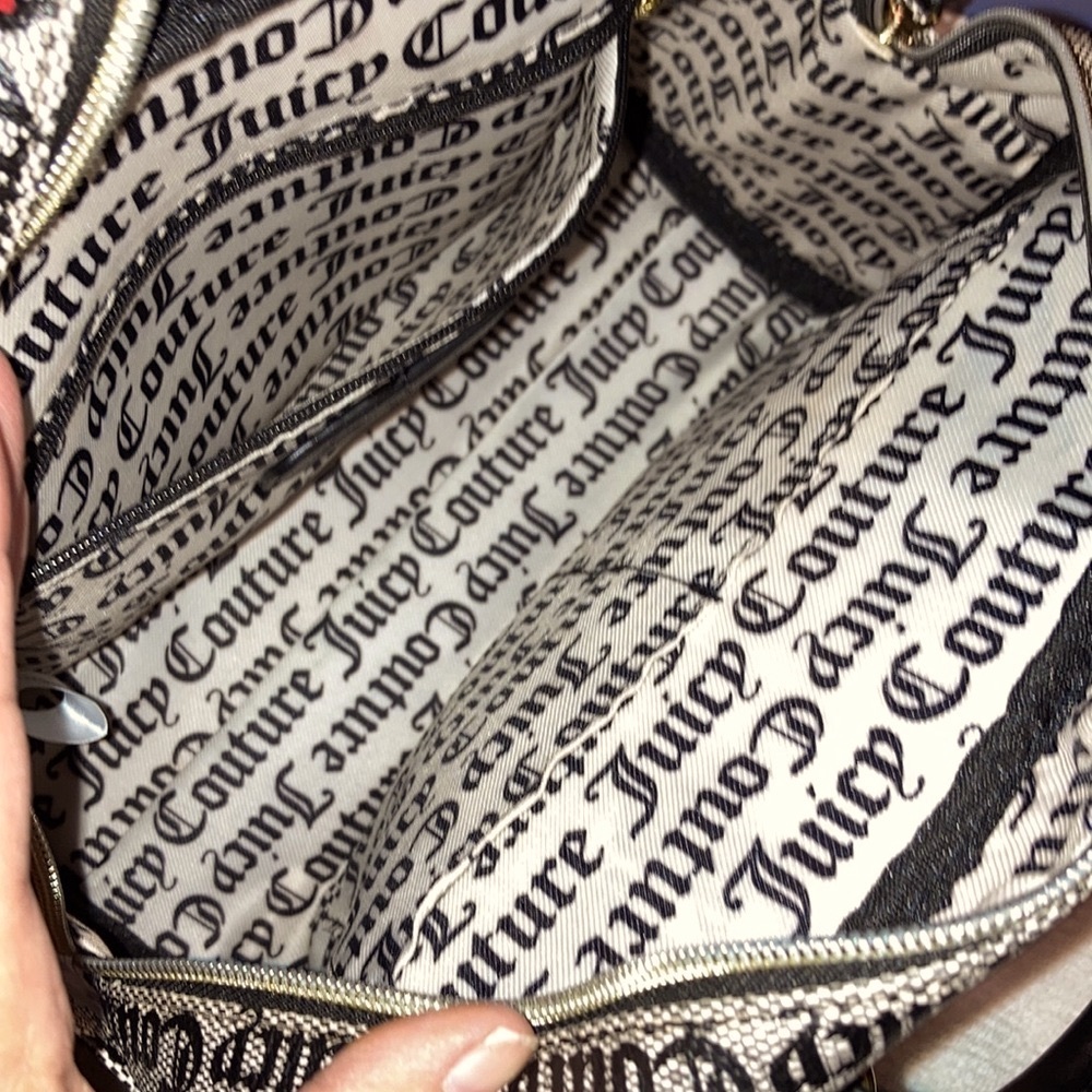 JUICY COUTURE SHOULDER BAG. NWOT. CUTE PURSE!  SPOTLESS. - Picture 6 of 11